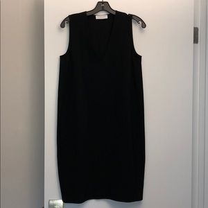 Everlane Sleeveless V-Neck Dress/ Size4  / Black